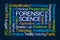 Forensic Science Word Cloud