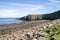 The foreshore and cliffs at Dunstanburgh, Northumberland