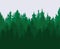 Forest background. green spring woods, nature landscape. vector