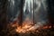 Forest Burning: A Natural or Handmade Disaster Causing Damage to Ecology, Generative AI