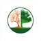 forest conservation logo design vector silhoutte of broken tree to bloom illustrations