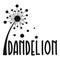 Forest dandelion logo icon, simple style.