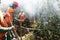 Forest fire fighting