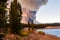 Forest Fire at Yellowstone Lake
