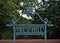 forest hills sign on the train platform (railway station in queens, long island) rail, railroad commute, travel