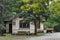 Forest house in National monument of landscape architecture Park in former time royal residence on the outskirts of Sofia