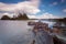 Forest lake in Algonquin Provincial Park, Ontario, Canada