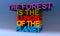 The forest is the lungs of the planet on blue