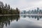 Forest meets Skyscrapers, Stanley Park, Vancouver, Canada