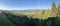 Forest Panoramic view of the Mission Mountains