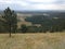 Forest and Prairie Hillside View