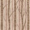 Forest with trees - decorative pattern - Interior wallpaper - seamless background