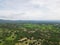 Forestry with declining volumes High angle shot From drones