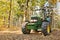 Forestry tractor or forestry tractor for harvesting wood