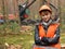 Forestry worker