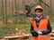 Forestry worker