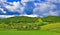 Forests part for open meadowland, near Wasdale Head, Lake District, North West, England.