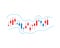 Forex market vector icon