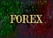 Forex sign and buy and sell arrows.