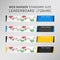 Forex Trading vector web banner set