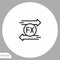 Forex vector icon sign symbol