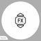 Forex vector icon sign symbol