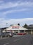 Forfar, Scotland-31st March 2019: Cars parked in front of the Tesco Supermarket Entrance in a small town in Scotland.