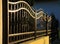 Forged iron fence