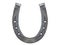 Forged iron horseshoe