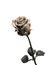 Forged metal rose