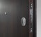 Forged Wood Metall Door With Keyphole and Doorbolt