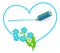 \'Forget-me-not\' Love Note