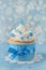 Forgetmenot cupcake