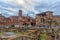 Fori imperiali and Casa dei cavalieri di Rodi at Rome - Italy