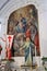 Forio - Dipinto settecentesco sull`altare di Santa Maria Visitapoveri