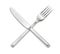 Fork, knife. Set of utensils for eating