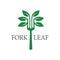 Fork leaf logo