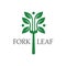 Fork leaf logo