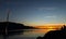 Fork. Sunset. Geneva Lake. Silhouette. Sky Scape