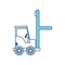 Forklift cargo vehicle