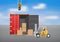 Forklift container