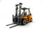 Forklift Lift truck isolated