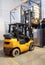 Forklift loader stacking