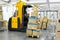 Forklift stacker