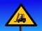 Forklift truck sign