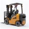 Forklift used to lift and move materials over short distances