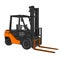 Forklift vector