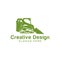 Forklifts and cranes, excavators and tractors, bulldozers logo Ideas. Inspiration logo design. Template Vector Illustration.