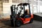 Forklifts or fork trucks are industrial trucks that are used to lift and move materials