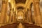 FORLÃ, ITALY - NOVEMBER 11, 2021:  The nave of church Basilia San Mercuriale